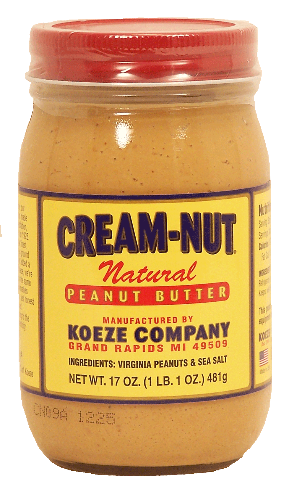 Cream-Nut  natural peanut butter Full-Size Picture